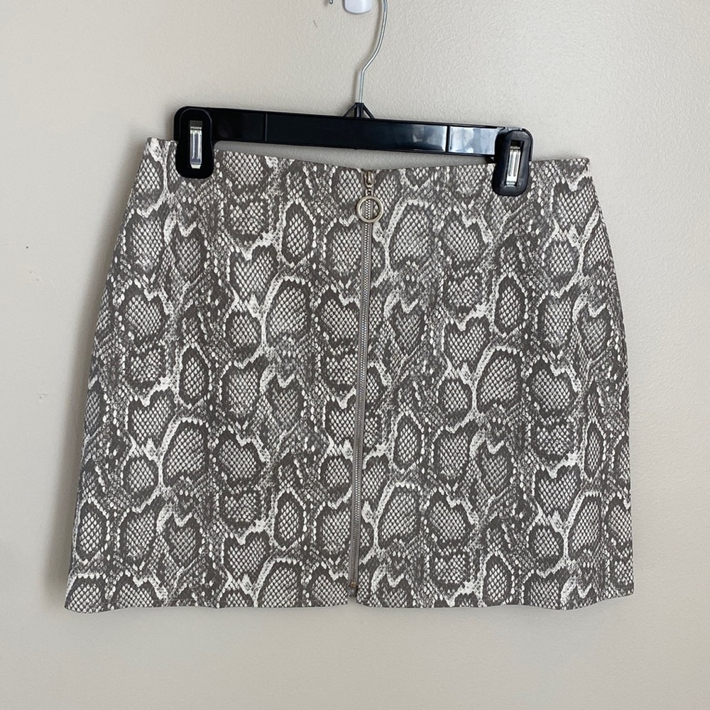 NWT After Market Snakeskin Skirt